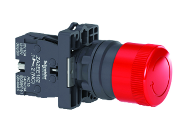 Nút nhấn Schneider khẩn cấp,xoay nha,p30,Đến,1NC