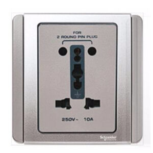Ổ cắm đa năng 10A 250V, xam