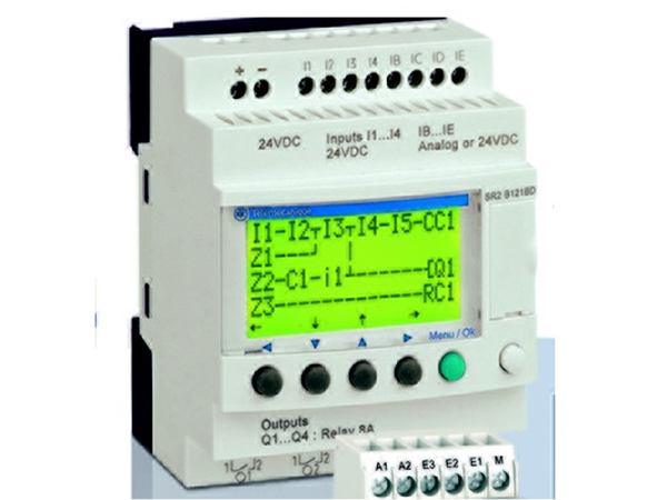 Rờ-le lập trình, 12VDC,8DI(4AI)/4DO